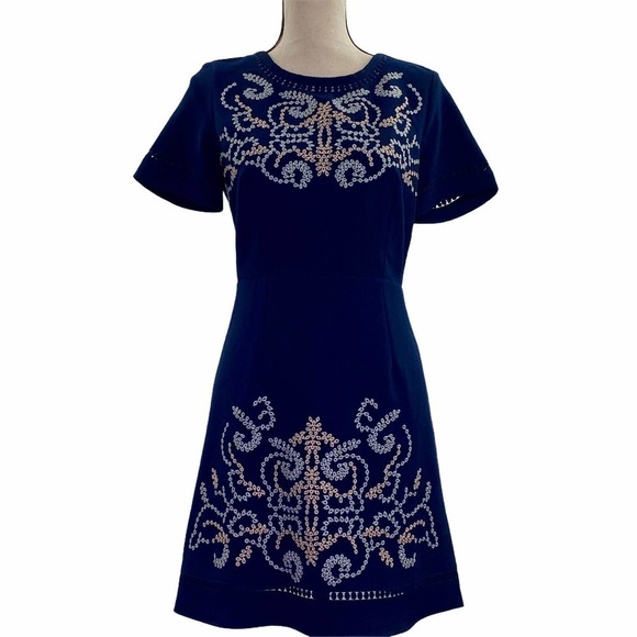 SUGAR Lips Mini Embroidered T-Shirt Dress Small - Picture 1 of 11